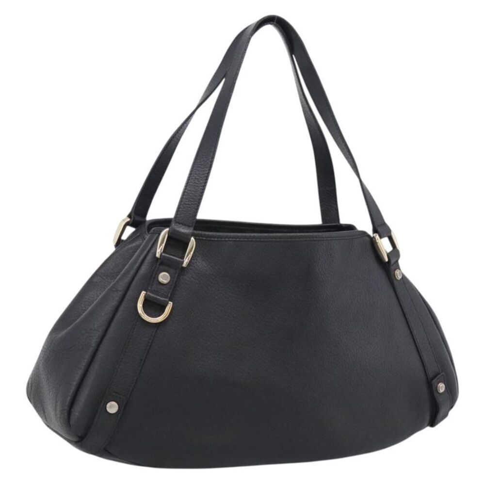 Gucci Abbey Leather Black Leather Shoulder Bag Bag